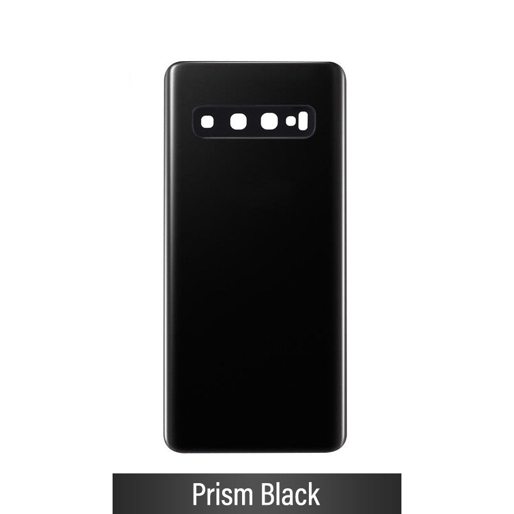 Red Rear Cover Glass For Samsung Galaxy S10 Plus G975F-Prism Black Red Rear Cover Glass For Samsung Galaxy S10 Plus G975F-Prism Black